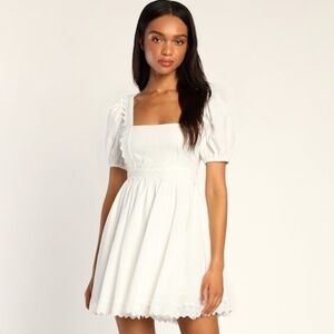Lulus White Mini Dress